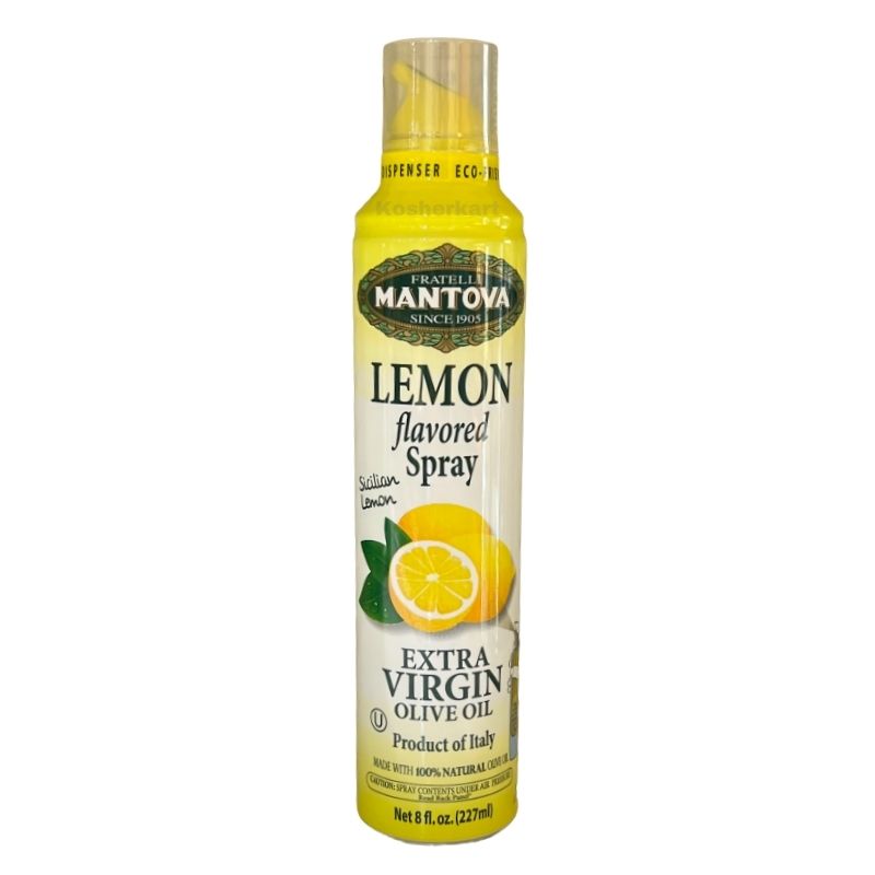 Mantova Lemon Flavored Extra Virgin Olive Oil Spray 8 oz
