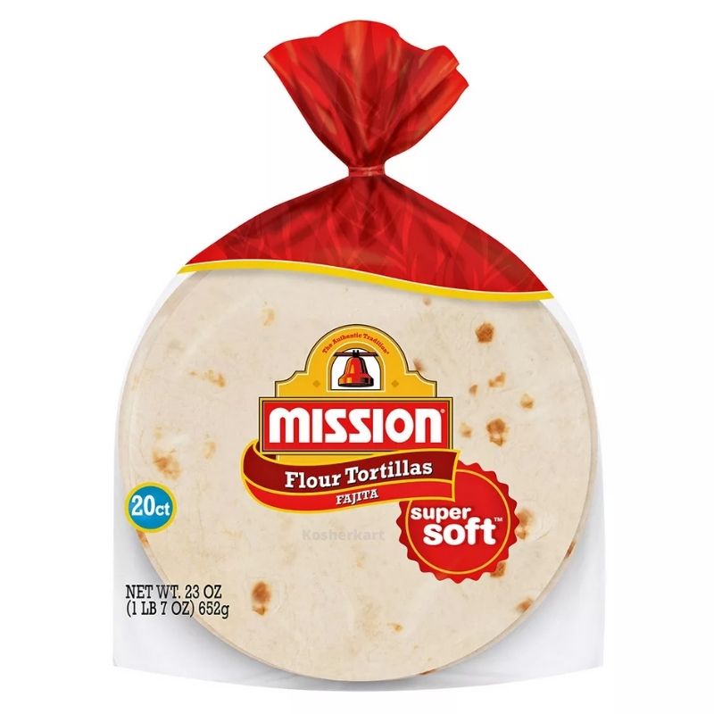 Mission Fajita Flour Tortillas 20 ct