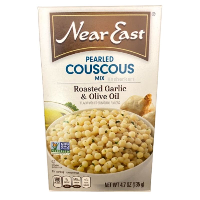 Near East Pearled Couscous, Roasted Garlic and Olive Oil
