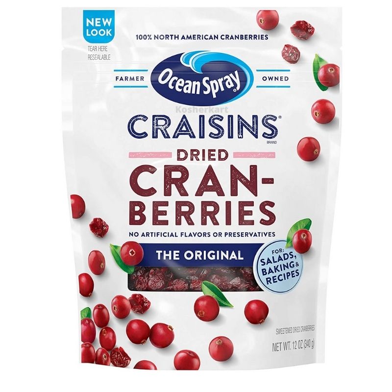Ocean Spray Craisins Dried Cranberries 12 oz