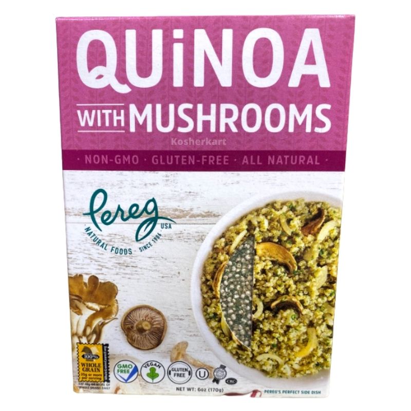 Pereg Quinoa With Mushrooms