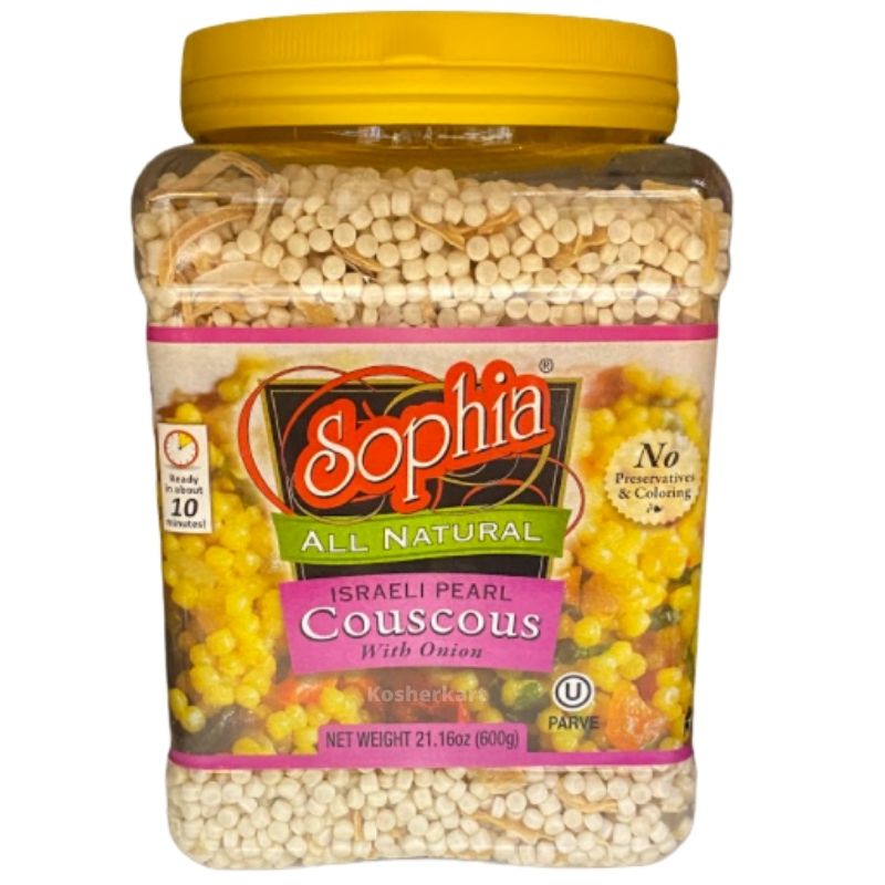 Sophia All Natural Israeli Pearl Couscous With Onions