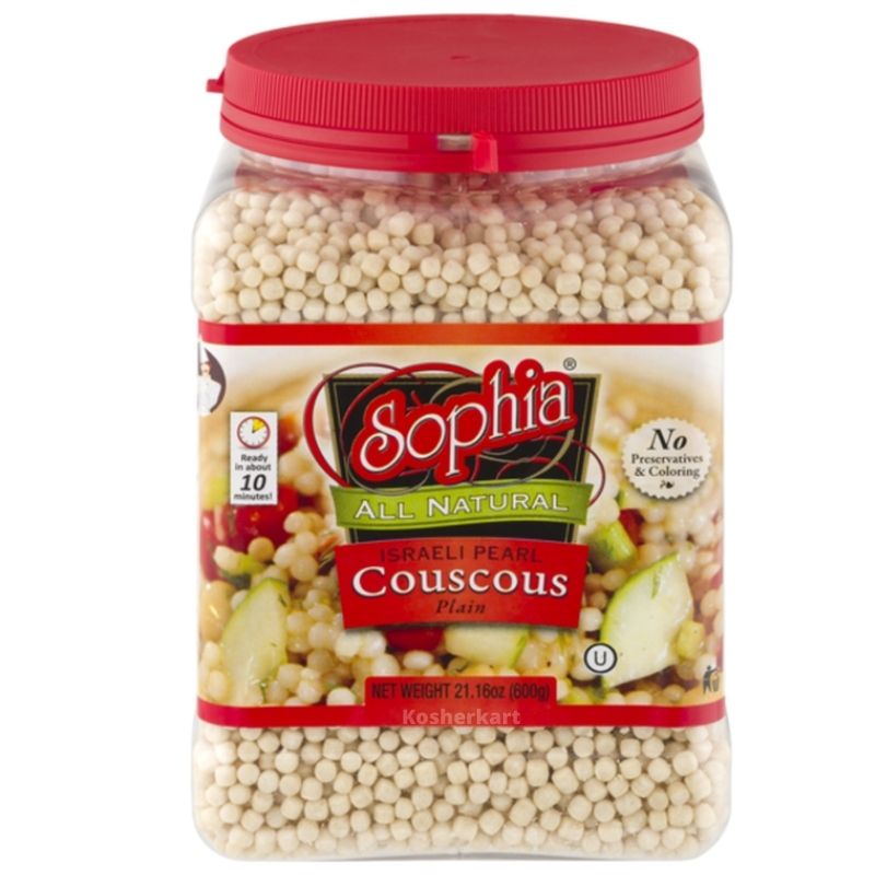 Sophia All Natural Israeli Pearl Plain Couscous