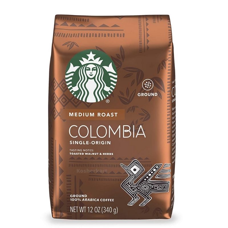 Starbucks Medium Roast Colombia Ground Coffee