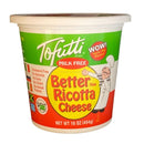 Tofutti Better Than Ricotta Cheese 16 oz