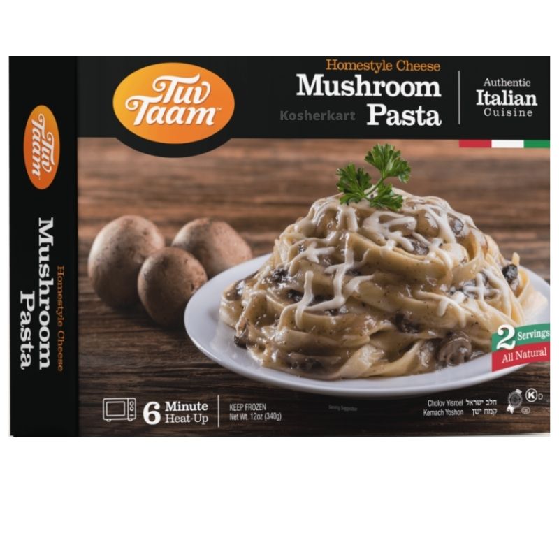 Tuv Taam Pasta with Mushroom Sauce