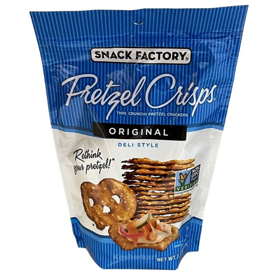 Snack Factory Pretzel Crisps Deli Style Original 7.2 oz