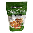 Snack Factory Pretzel Crisps Deli Style Garlic Parmesan 7.2 oz