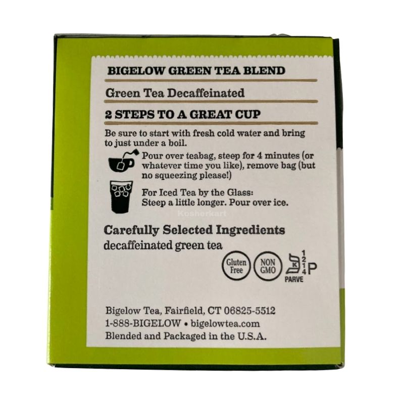 Bigelow Decaffeinated Green Tea Bags 20 ct