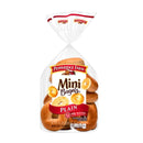 Pepperidge Farm Mini Plain Bagels 20 oz