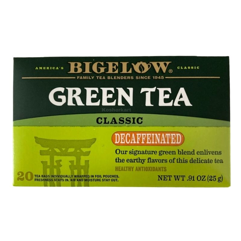 Bigelow Decaffeinated Green Tea Bags 20 ct