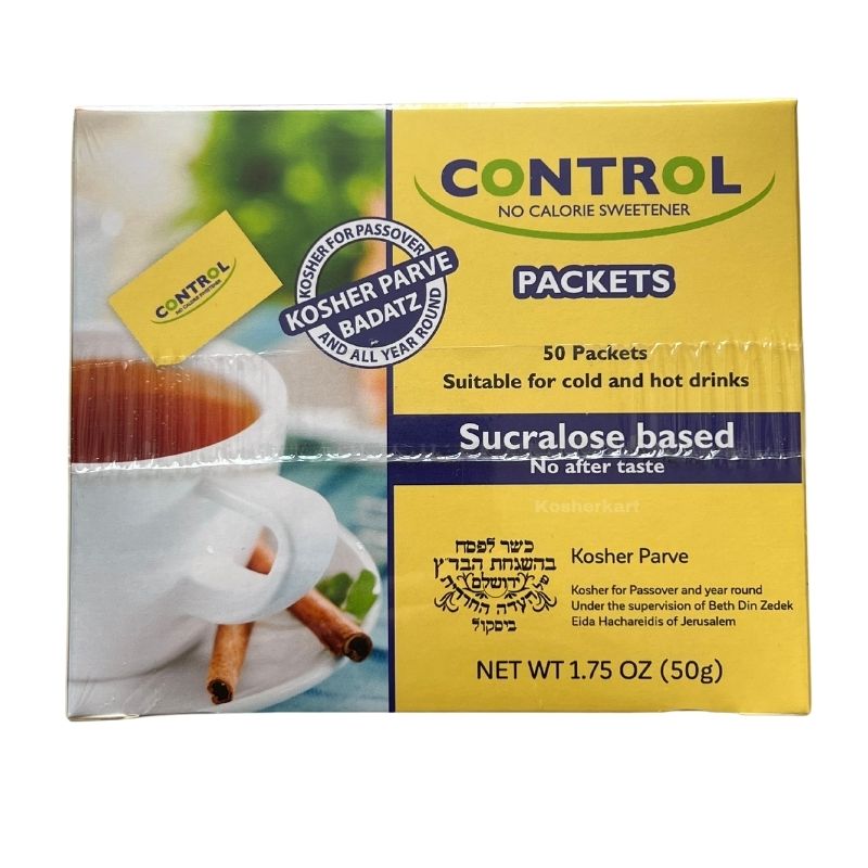 Control No Calorie Sucralose Based Sweetner Packets 50 ct 1.75 oz