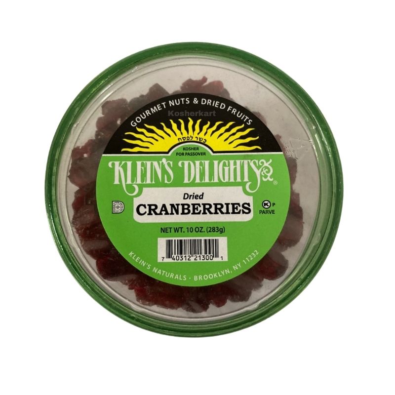 Klein's Naturals Craisins Dried Cranberries 10 oz
