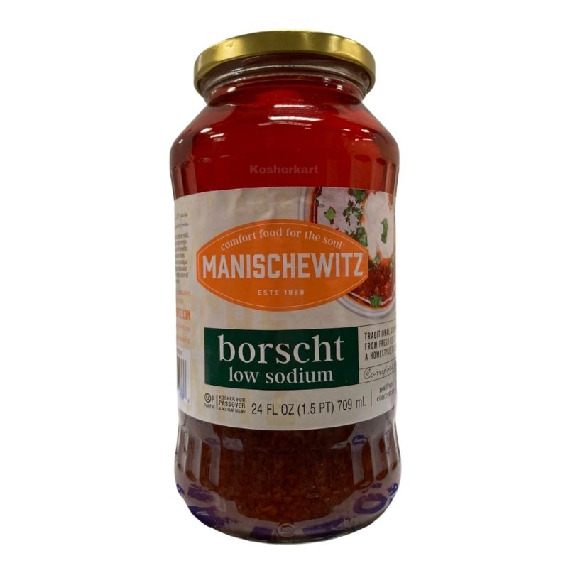 Manischewitz Low Sodium Borscht 24 oz