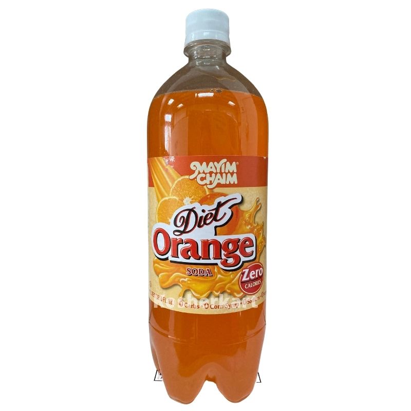 Mayim Chaim Diet Orange Soda 1 Liter