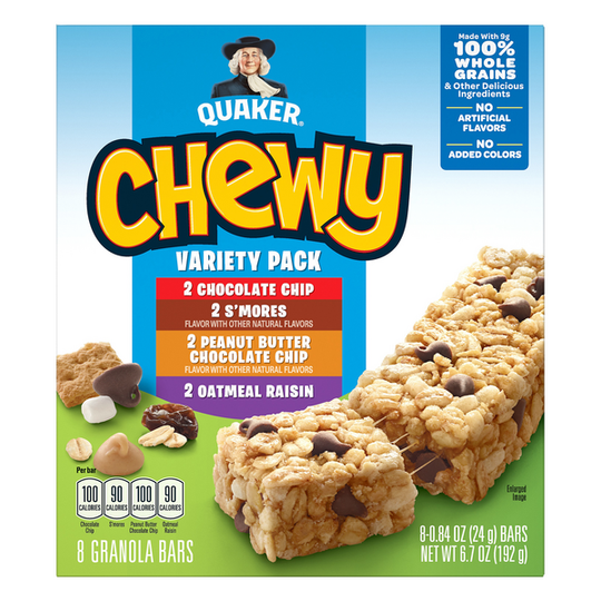 Quaker Chewy Variety Pack Granola Bars