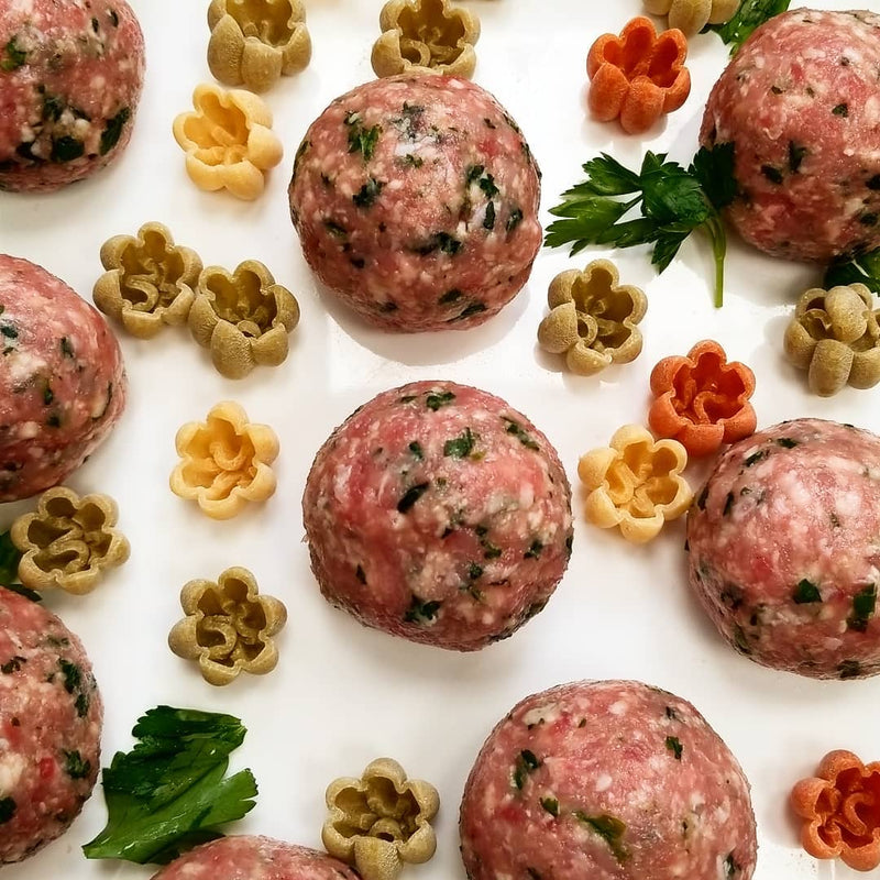 Boutique Butcher Veal & Beef Italian Meatballs (frozen) (1.3 lbs - 1.8 lbs)