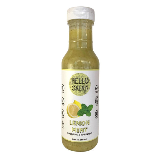 Hello Salad Lemon Mint Dressing & Marinade 12 oz