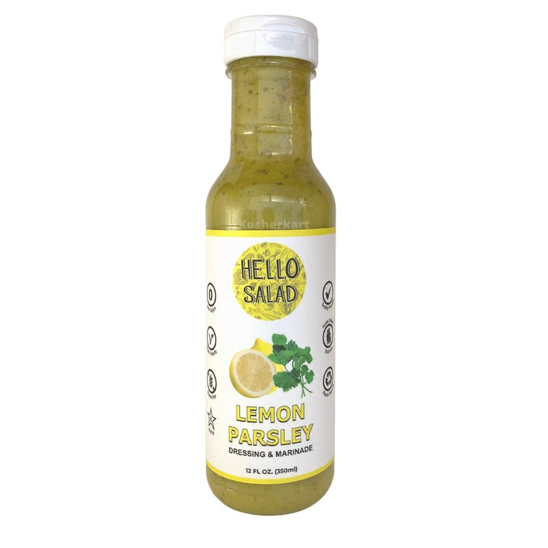 Hello Salad Lemon Parsley Dressing & Marinade 12 oz