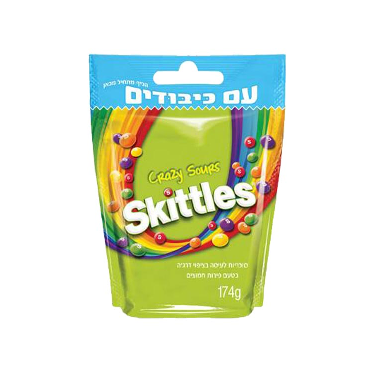 Skittles Crazy Sours | Cookies Candy & Chocolate | Kosherkart